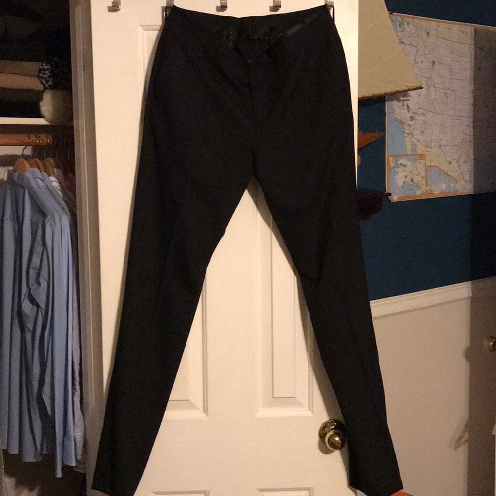 Black party trousers